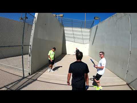 Racquetball - 7-29-20 -Vince, Mike, Devin and David