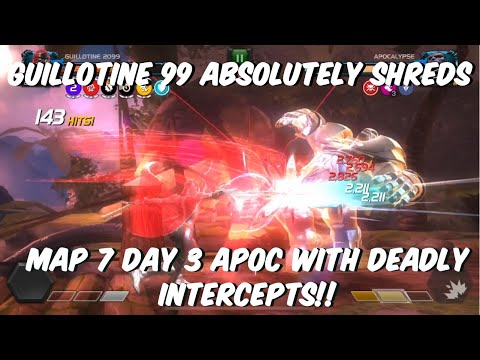 Guillotine 2099 Solos AQ Map 7 Apocalypse Boss Effortlessly | Marvel Contest of Champions