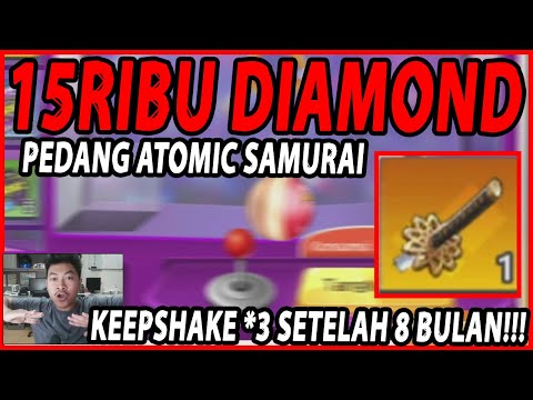 🔥🔥15RIBU DIAMOND UNTUK KEEPSHAKE *3 ATOMIC SAMURAI (8 BULAN MENUNGGU) - ONE PUNCH MAN:The Strongest