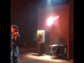 Carson Lueders practicing his new single "POP ...