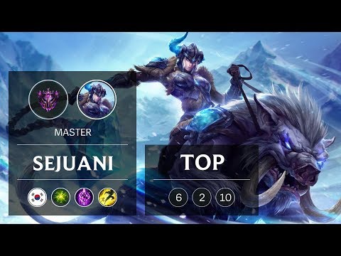 Sejuani Top vs Aatrox - KR Master Patch 9.2
