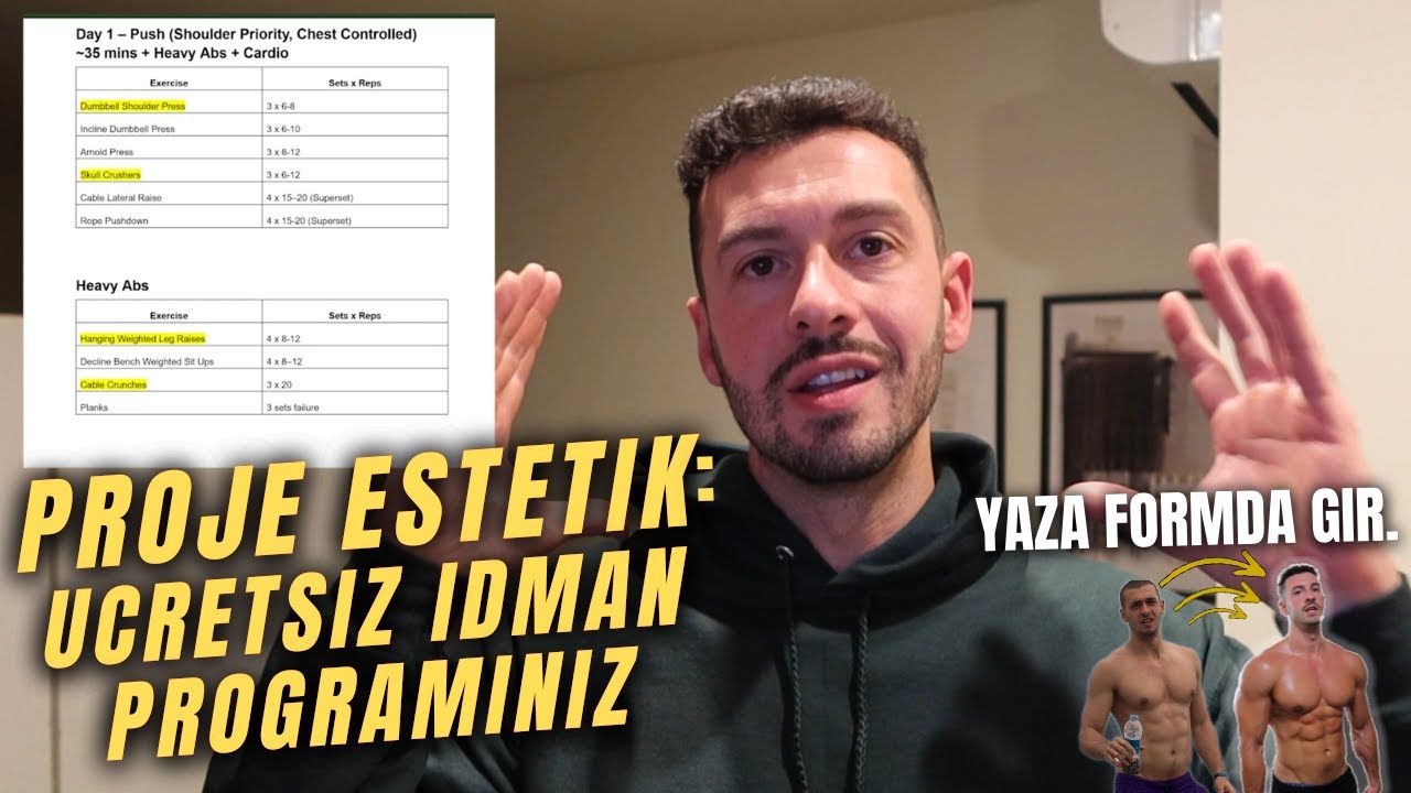 YAZA BU PROGRAMLA FORMDA GIR. (Proje Estetik Programiniz)