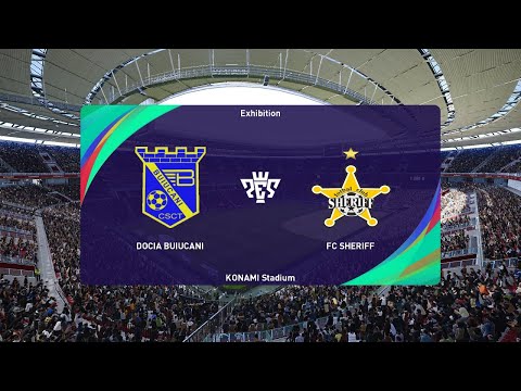 Dacia Buiucani vs FC Sheriff Tiraspol (03/09/2022) Moldovan Super Liga PES 2021