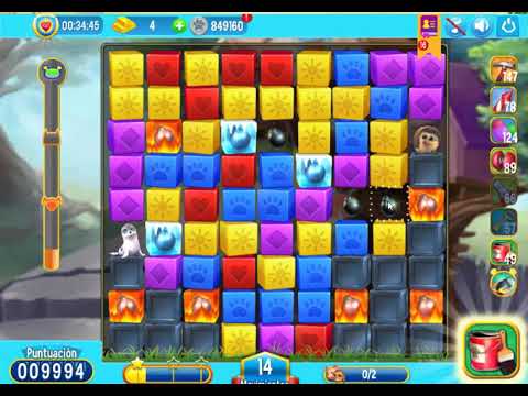 Pet Rescue Saga Nivel 2223 sin booster.-