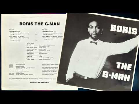 Boris The G-Man - Burning Hot! (1986) HQ uptempo Funk/Soul (New York)