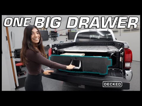 Introducing my new Tacoma Bed! DECKED 2.0 (Overview + Install)