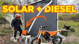 Heating Our Suncast Solar Shed with a Vevor 5kw Diesel Heater - Will It Work?