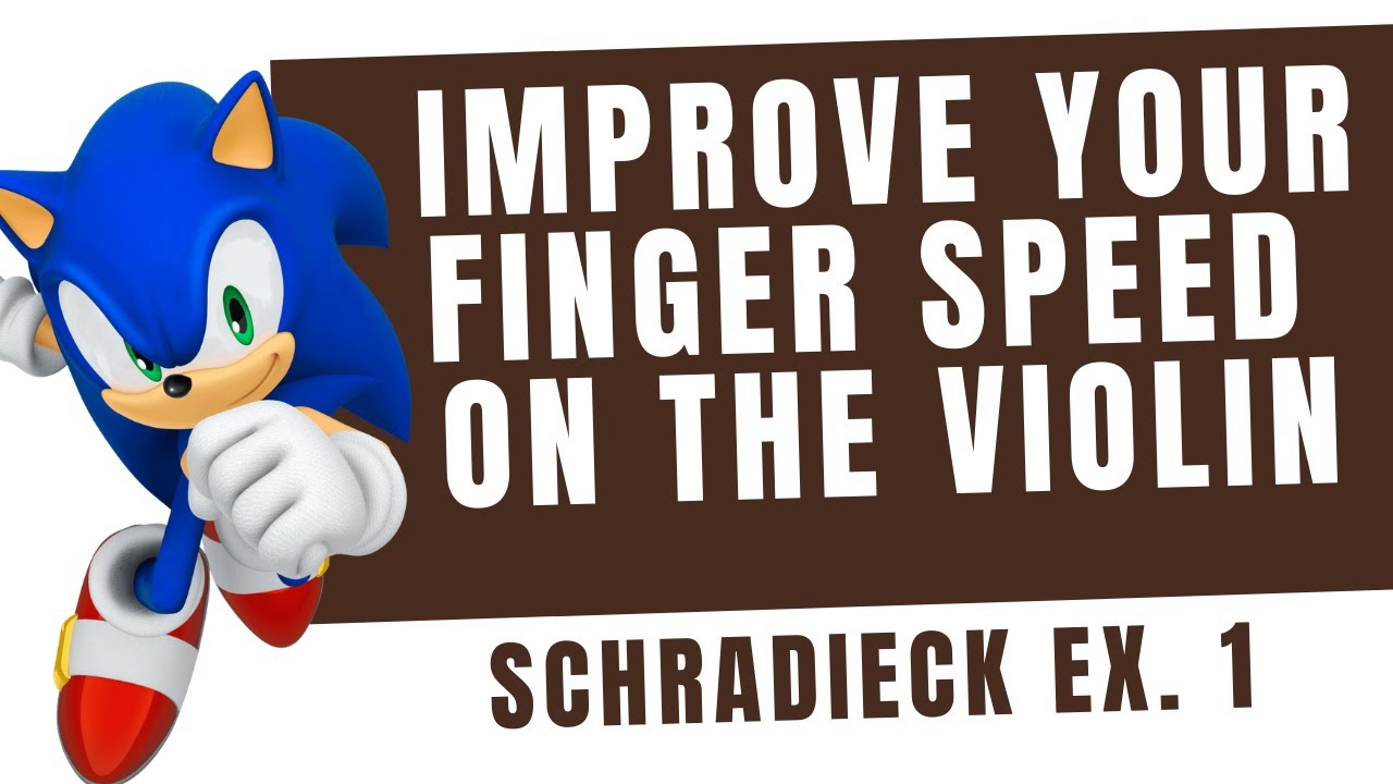 Improve your Finger Speed on the Violin | Schradieck Ex. 1