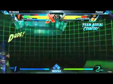 EVO 2012 UMVC3 TOP 8 - ChrisG vs Flocker
