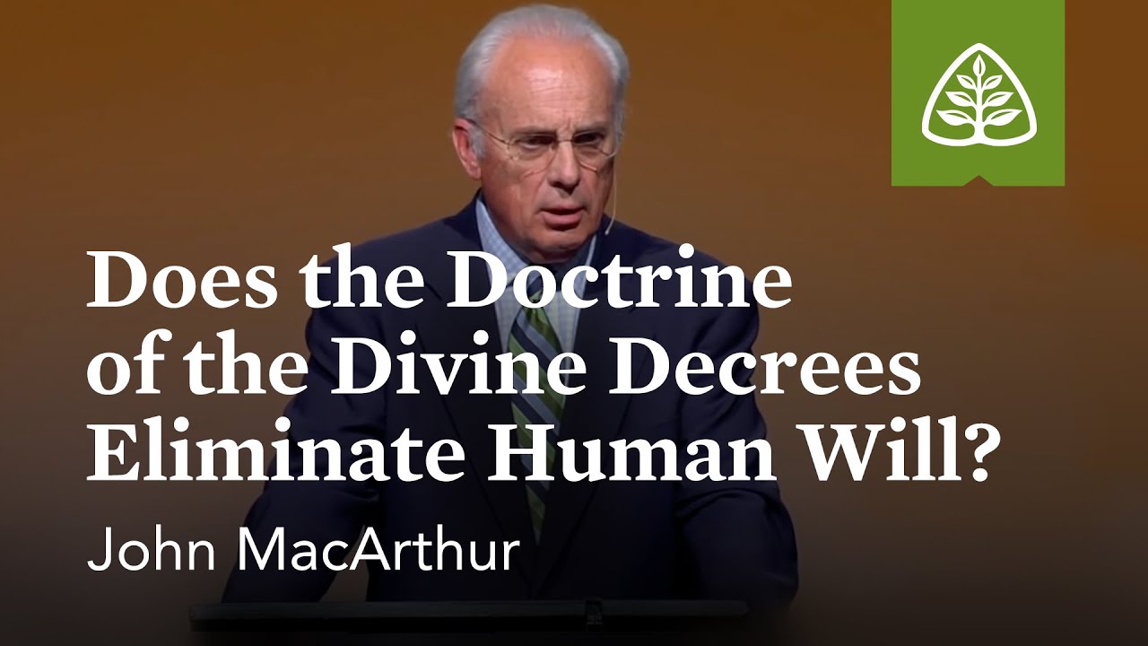 John MacArthur: Does the Doctrine of the Divine Decrees Eliminate Human Will?