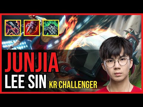JunJia - LEE SIN vs. PANTHEON Jungle | KR Challenger