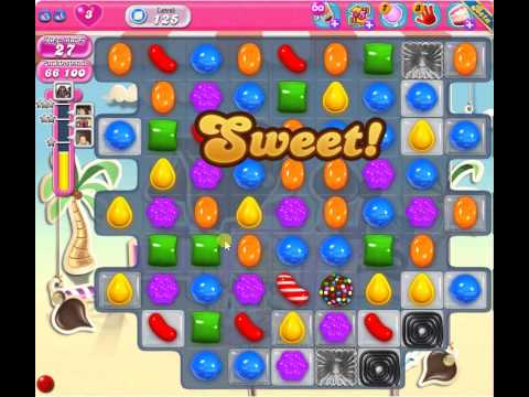 Candy Crush Level 125 - 3 Stars 126k score