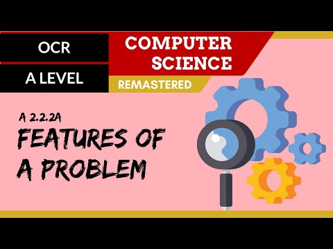 139. OCR A Level (H446) SLR24 - 2.2 Features of a problem
