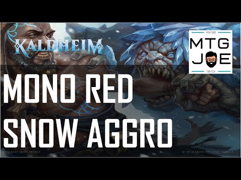 NEW META BREAKER - Mono Red Snow Aggro in Standard