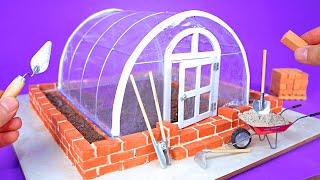 Amazing Mini Construction a GreenHouse with Mini Bricks