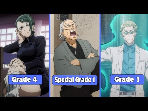 All GRADES in JJK Explained || Both Sorcerers & Curses