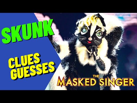 Skunk Clues and Guesses - Masked Singer - Episode 11