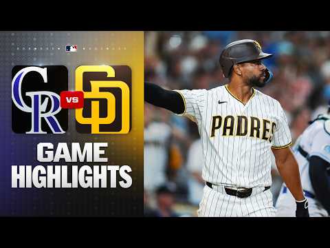 Rockies vs. Padres Highlights (7/28/26) | MLB Highlights