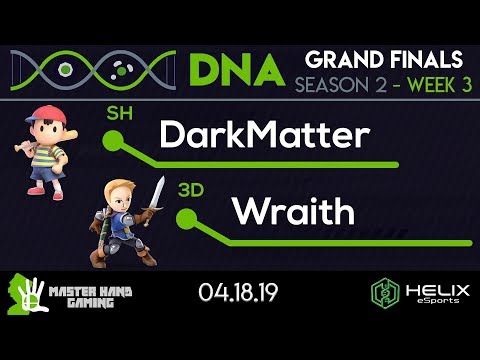 DNA 2.3 - SH | DarkMatter (Ness) vs 3D | Wraith (Mii Swordfighter) - Grand Finals
