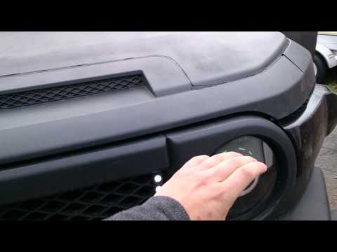 Fj cruiser projector halo retrofit description