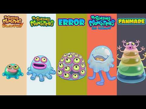 Dawn Of Fire, My Singing Monsters, Lost Landscapes, Monster Explorers, Fanmade Redesign Comparisons