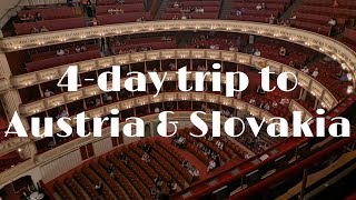 オーストリア&スロバキア旅行🇦🇹🇸🇰念願のウィーンオペラ座。今回もたらふく食べる
