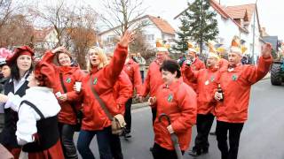 preview picture of video 'Worbis | Eichsfeld - Karnevalsumzug 2011 - Teil 2/3 - Carnival procession in Worbis'