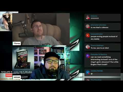 Vocab Malone Street Apologist L!VE Is Christianity true — video featuring Tom Jump