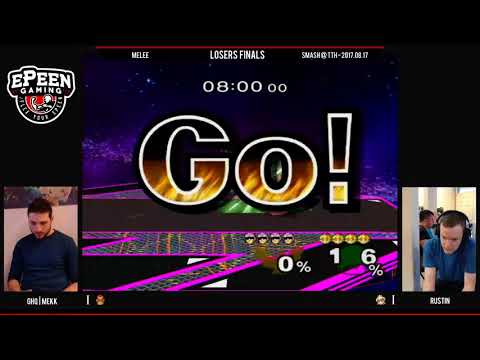 Smash @ TTH - GHQ | Mekk (Falcon) Vs. Rustin (Peach) (Losers Finals) - Melee