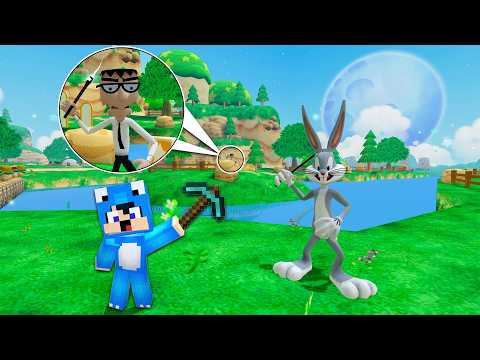 ديفور و باغز باني و ميكي ماوس ذهبنا الى عالم الاحلام 🌜😱