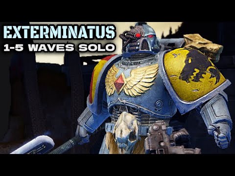 SPACE WOLVES VETERAN vs 600+ Orks! - Warhammer 40K: Space Marine, Augmented Mod