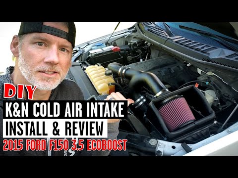 F-150 K&N Cold Air Intake Install 2015-2016 3.5L EcoBoost