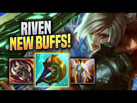 KOREAN CHALLENGER TRIES RIVEN WITH NEW BUFFS! - Korean Challenger Plays Riven TOP vs Darius!