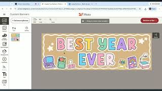 How to Edit 2'x6' Banners in Canva and Print at Walgreens