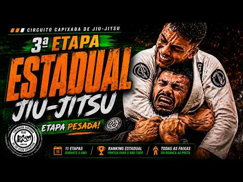 ÁREA 2 - SEM ÁUDIO - 3ª ETAPA CIRCUITO CAPIXABA DE JIU-JITSU - JERÔNIMO MONTEIRO-ES - 2026 - FCJJE