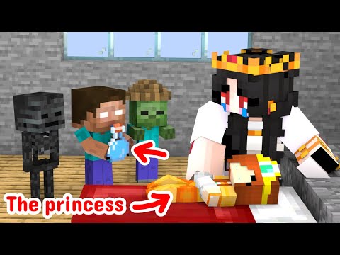 Baby Herobrine Let's Save The Princess - Minecraft Animation