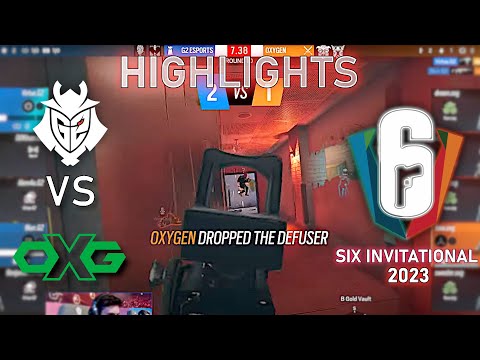 WINNER TO GRAND FINAL! G2 vs Oxygen - HIGHLIGHTS - Lower Bracket - Six Invitational 2023 - R6 Esport
