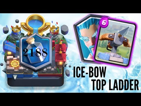 Clash Royale Ice Bow Deck vs HARD COUNTER - Top Ladder