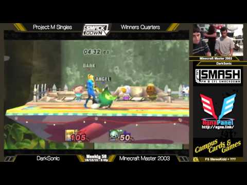 CFL Smackdown 50 Project: M - Winners Quarters - DarkSonic vs Minecraft Master 2003