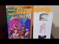 Opening To Barneys Halloween Party 1999 VHS