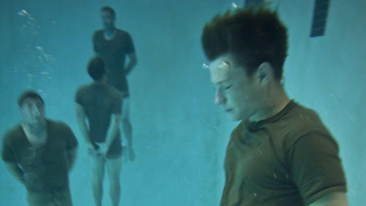 United States Marines Learning to be a Recon Marines