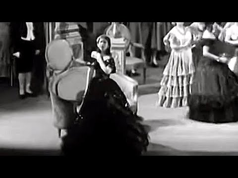 Maria Callas in La Traviata Act II  Scene II (Lisbon, 1958) [Video]