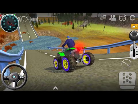 Mega Ramp Bike Racing Simulator 3D - Extreme Motocross Dirt Quad Bike Stunt #3 - Android GamePlay
