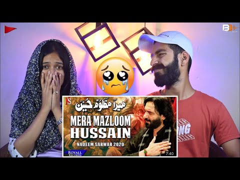 Reaction On : Mera Mazloom Hussain | Nadeem Sanwar | Beat Blaster