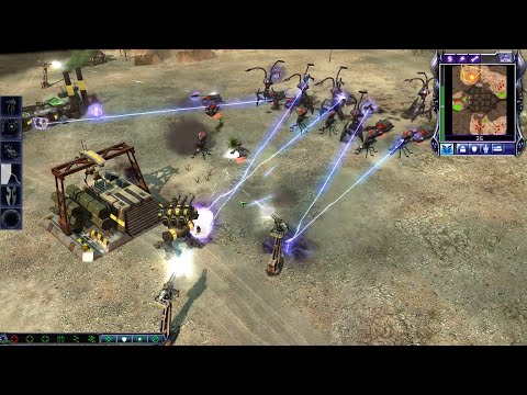 C&C 3: Tiberium Wars - Brutal AI Skirmish #3 - Scrin vs. GDI