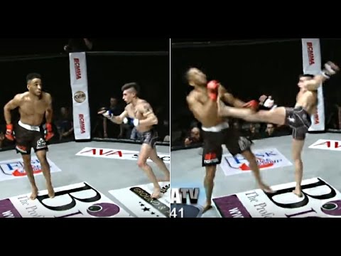 Bolo Punch analysis: MMA Fighter taunting fail KO