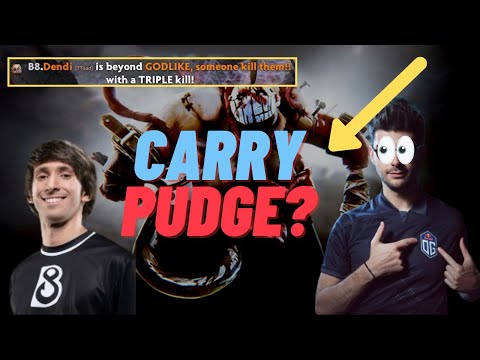 Dendi pos 1 Pudge vs OG.Ceb and b8.5up| DotaMode