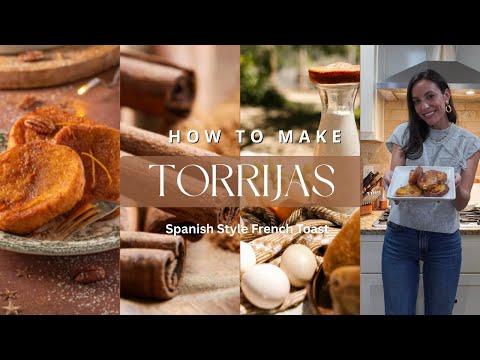 How to make TORRIJAS: Spanish-Style French Toast | Torrijas tradicionales | Spanish Easter Dessert