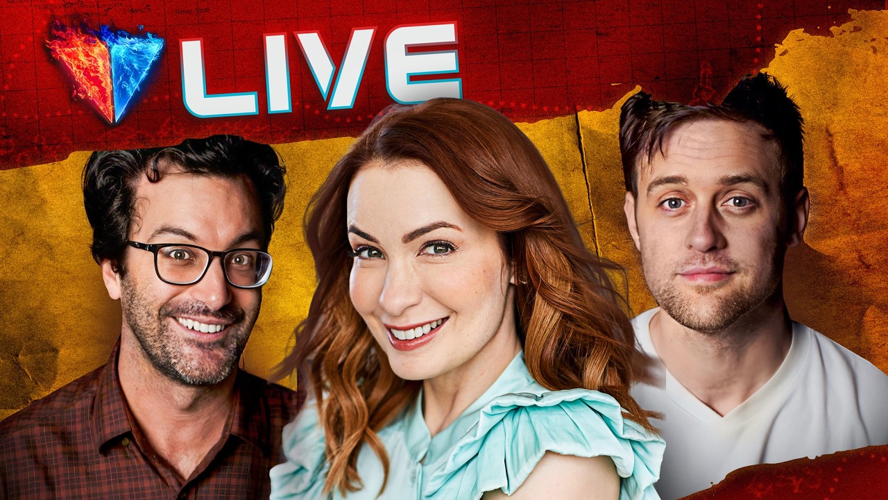 We're Playing D&D LIVE With Felicia Day!