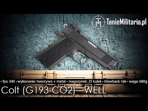 COLT (G193-CO2) FIRMY WELL - TANIEMILITARIA.PL